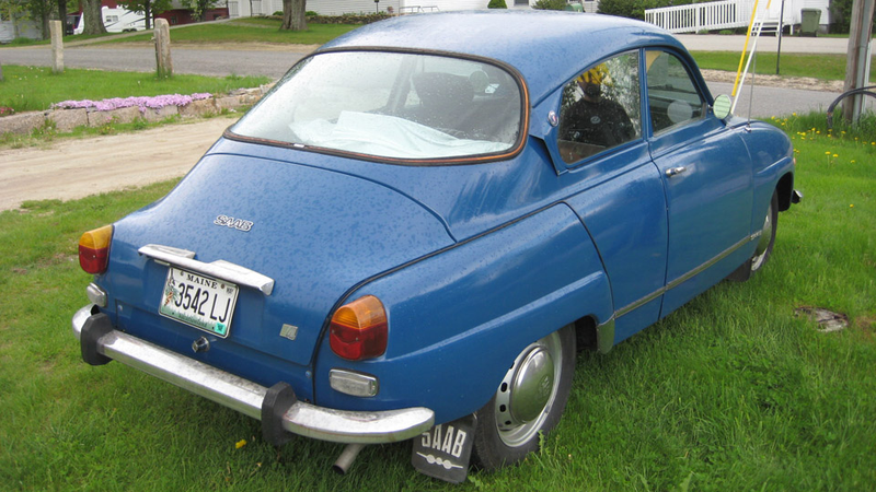 Illustration for article titled Found off the cape: 1971 Saab 96